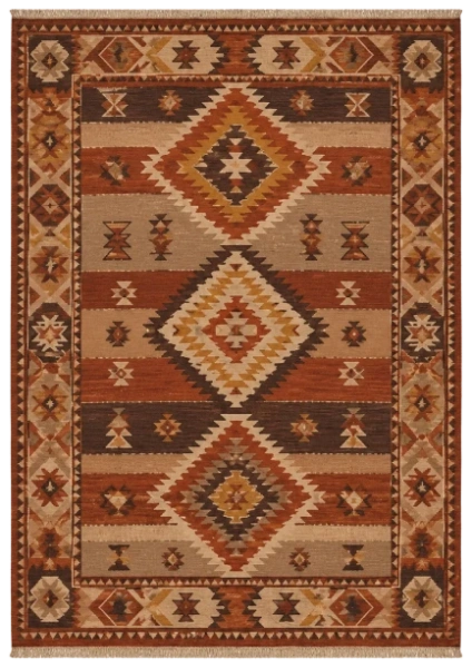 Master Weaver Reserve Symmetrical Panja Flatweave Kilim Rug