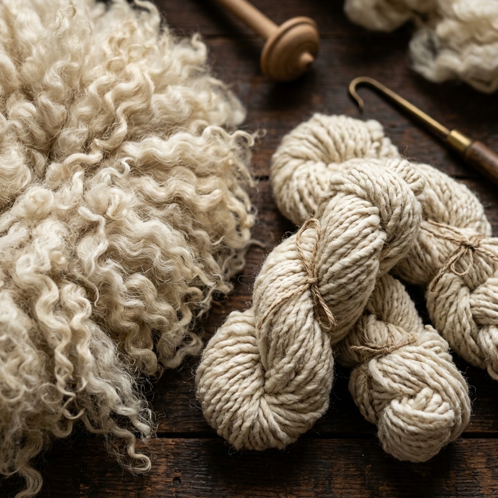 100% Pure Ghazni Mountain Wool Fibre