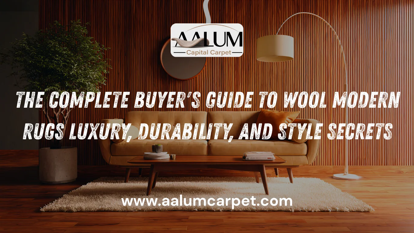 The Complete Buyer’s Guide to Wool Modern Rugs Luxury, Durability, and Style Secrets