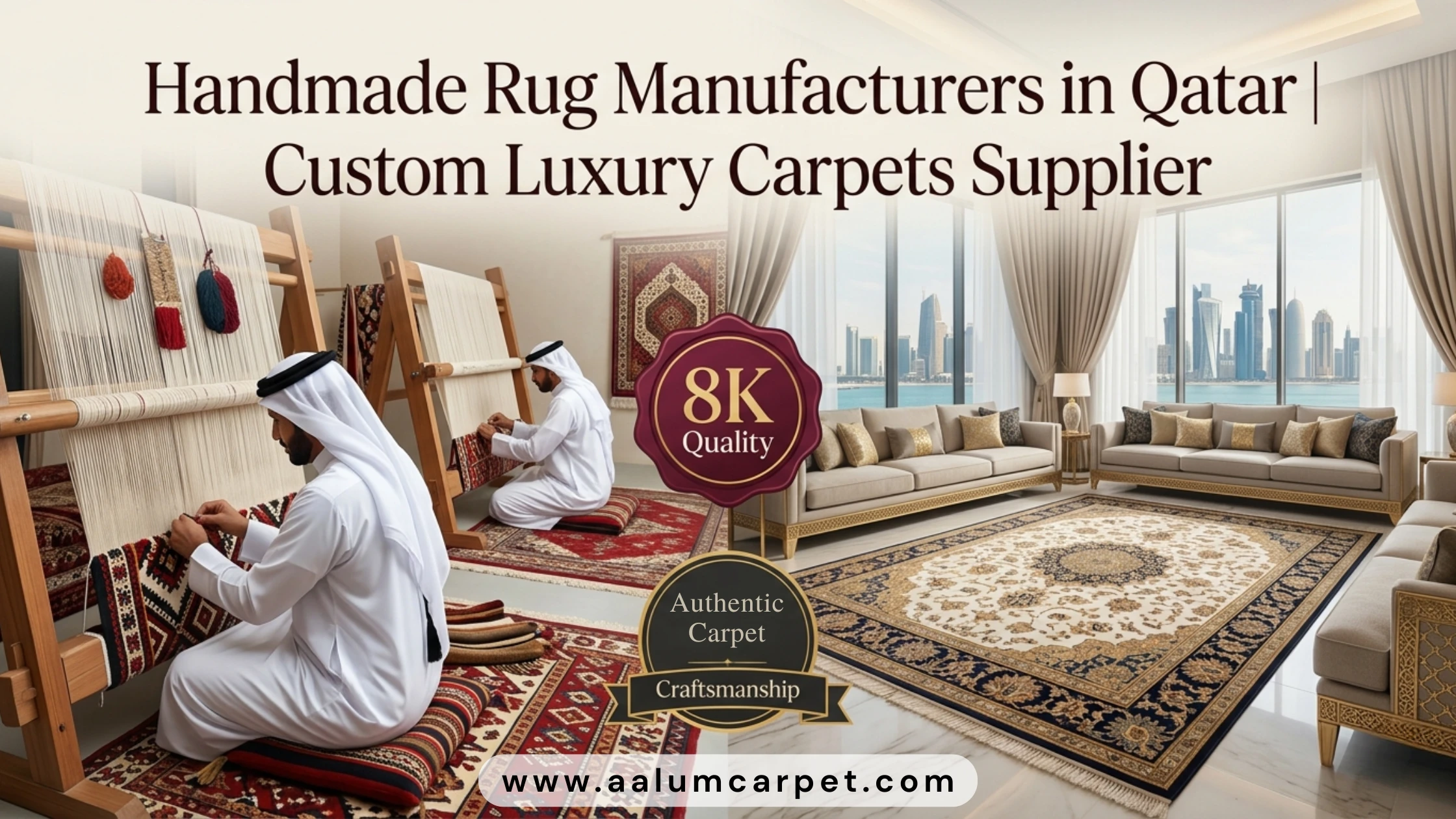 Handmade Rug Manufacturers in Qatar | Custom Luxury Carpets Supplier