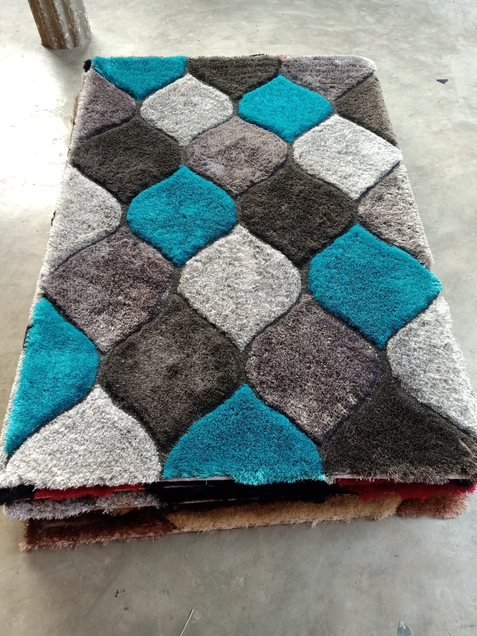 Table tuft shaggy rug 4