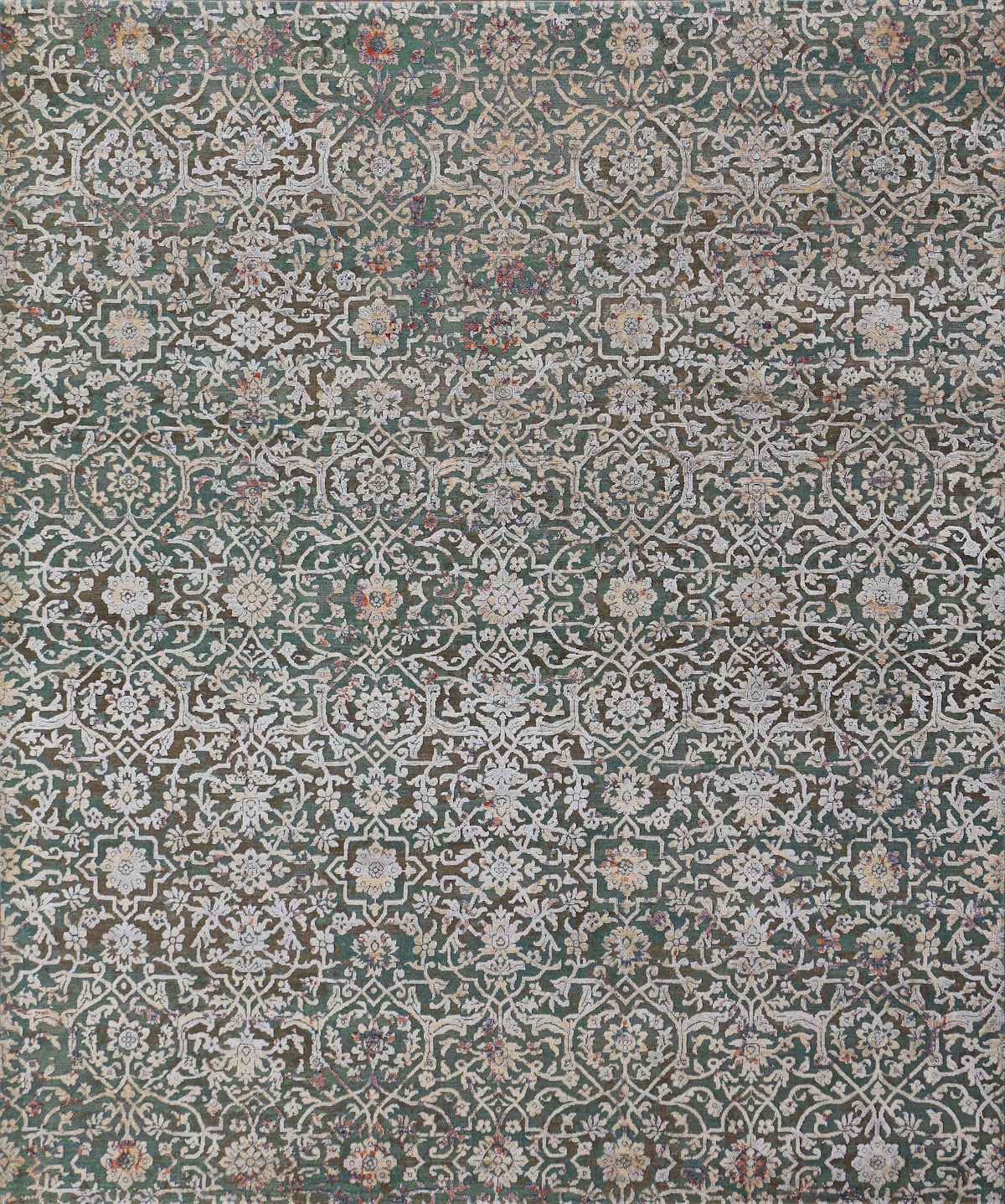 Persian knot bespoke rug 4347