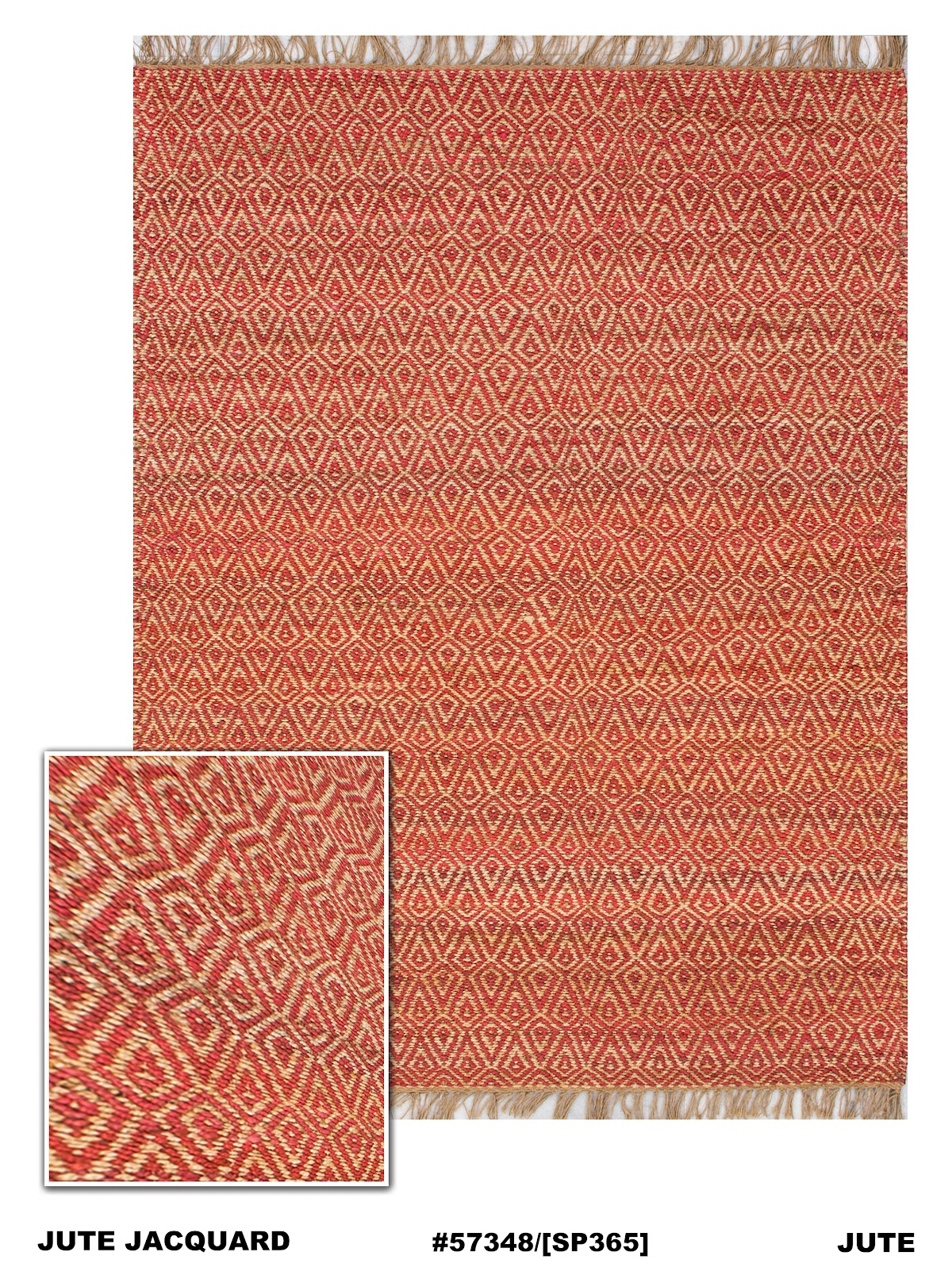 Jute rug 160x230 SP365