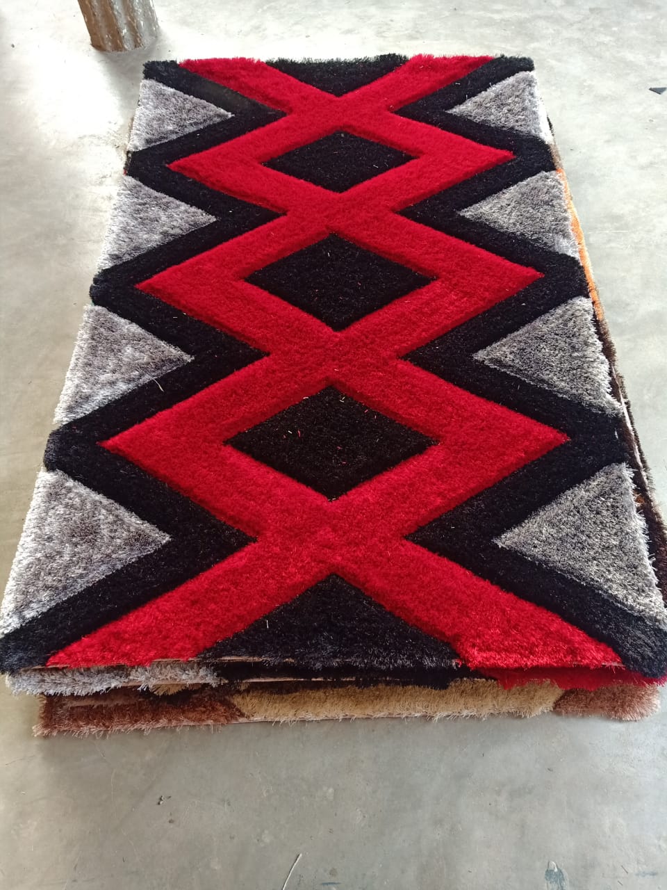 Table tuft shaggy rug 2