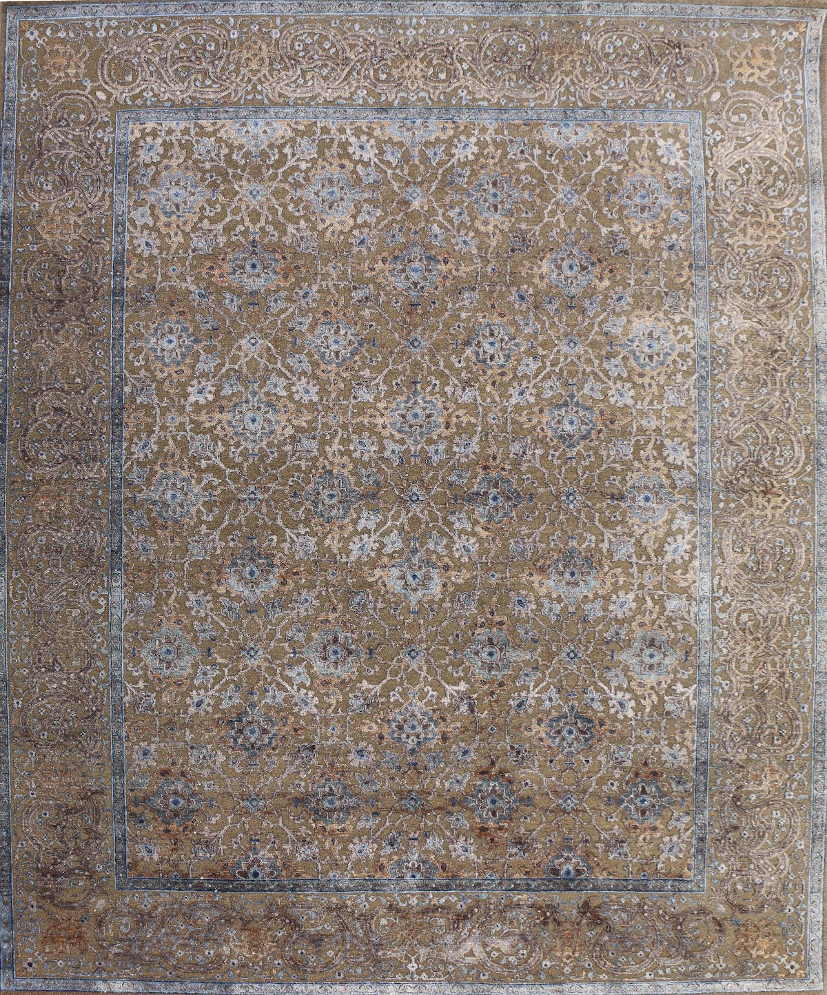 Persian knot bespoke rug 4172