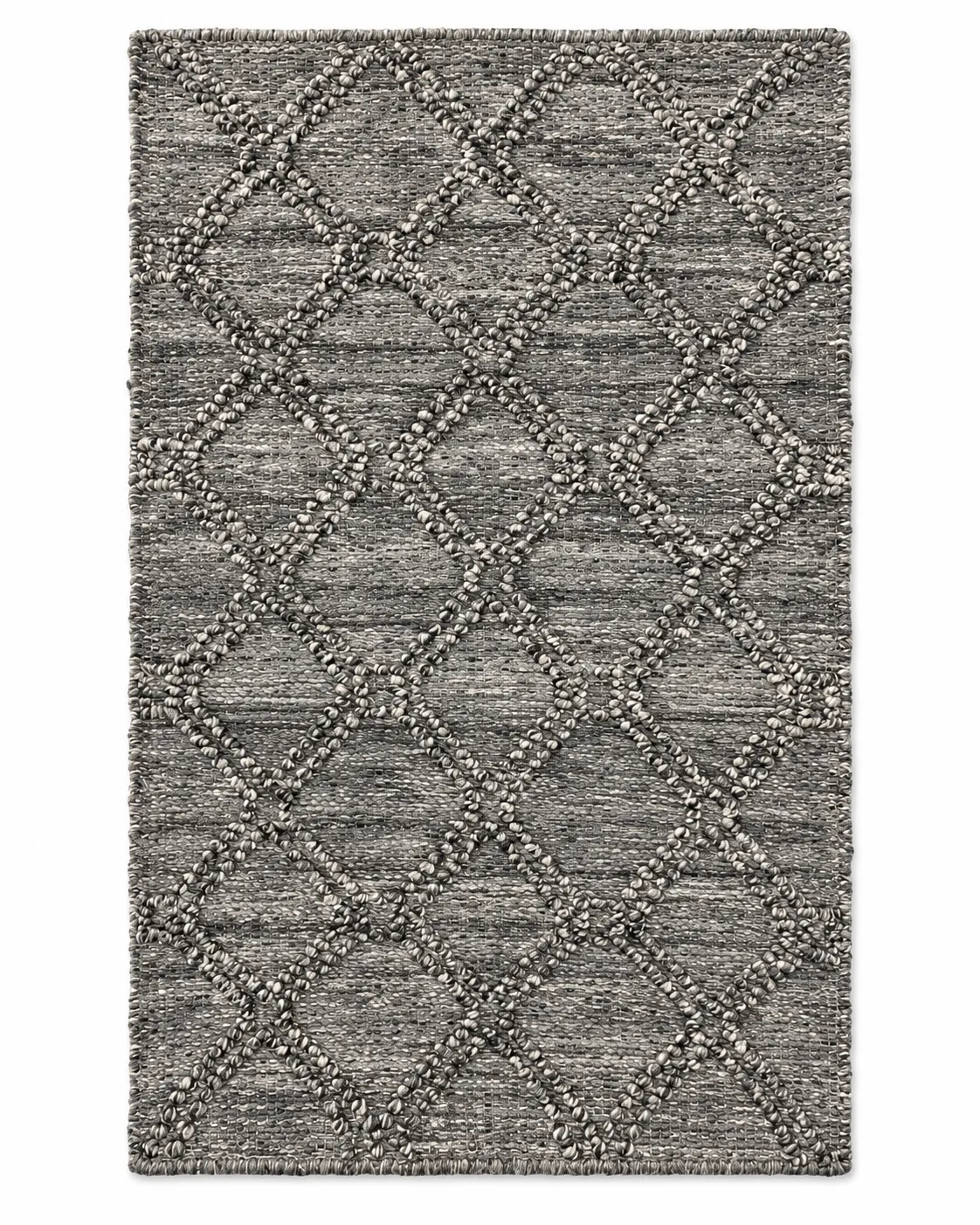 Geometric Hand Tufted Rug in Tencel (Multi)