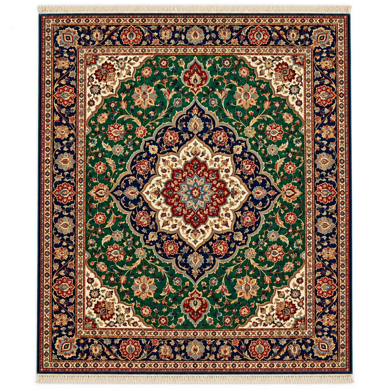 Royal Heritage Persian Medallion Rug 7