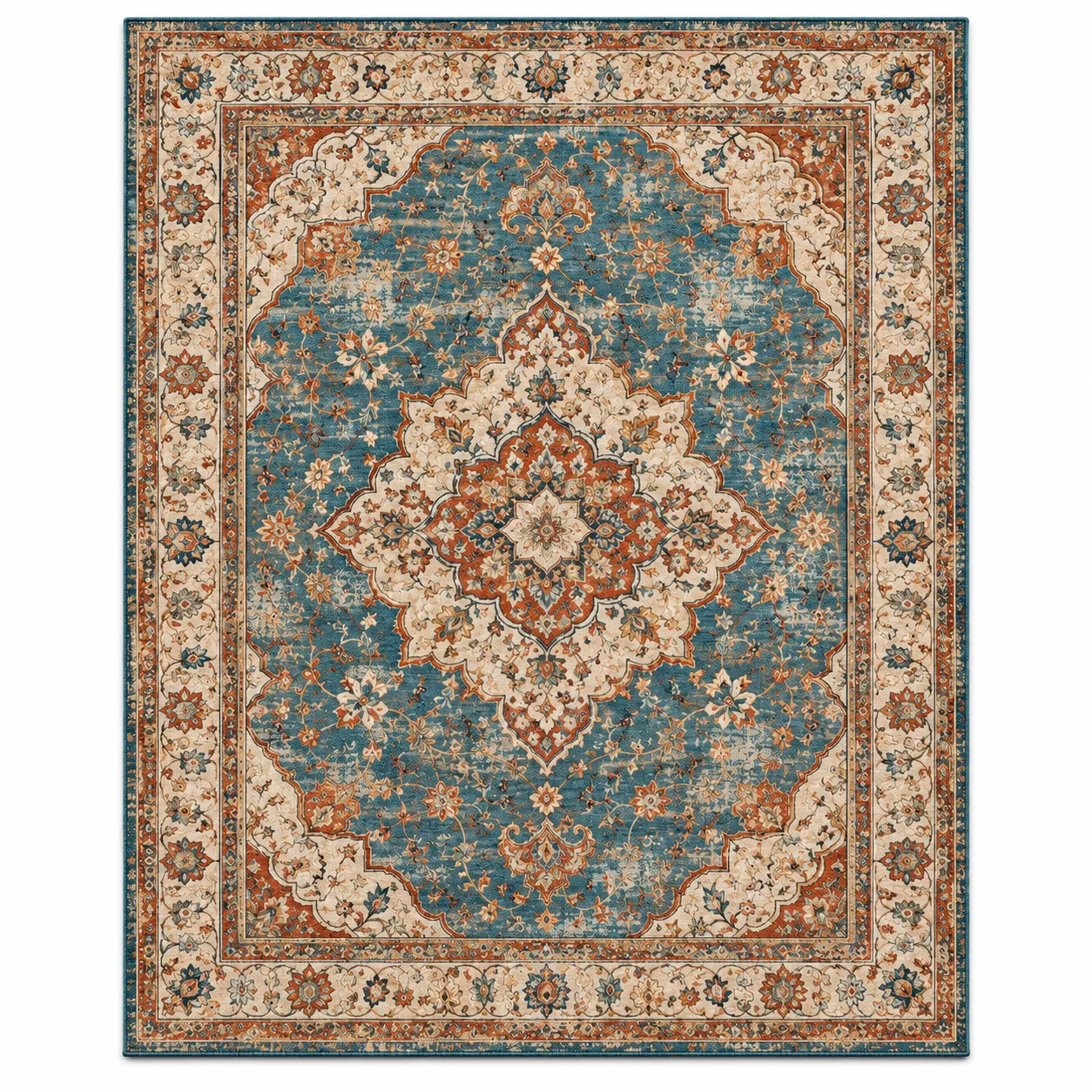 Royal Heritage Persian Medallion Rug 8