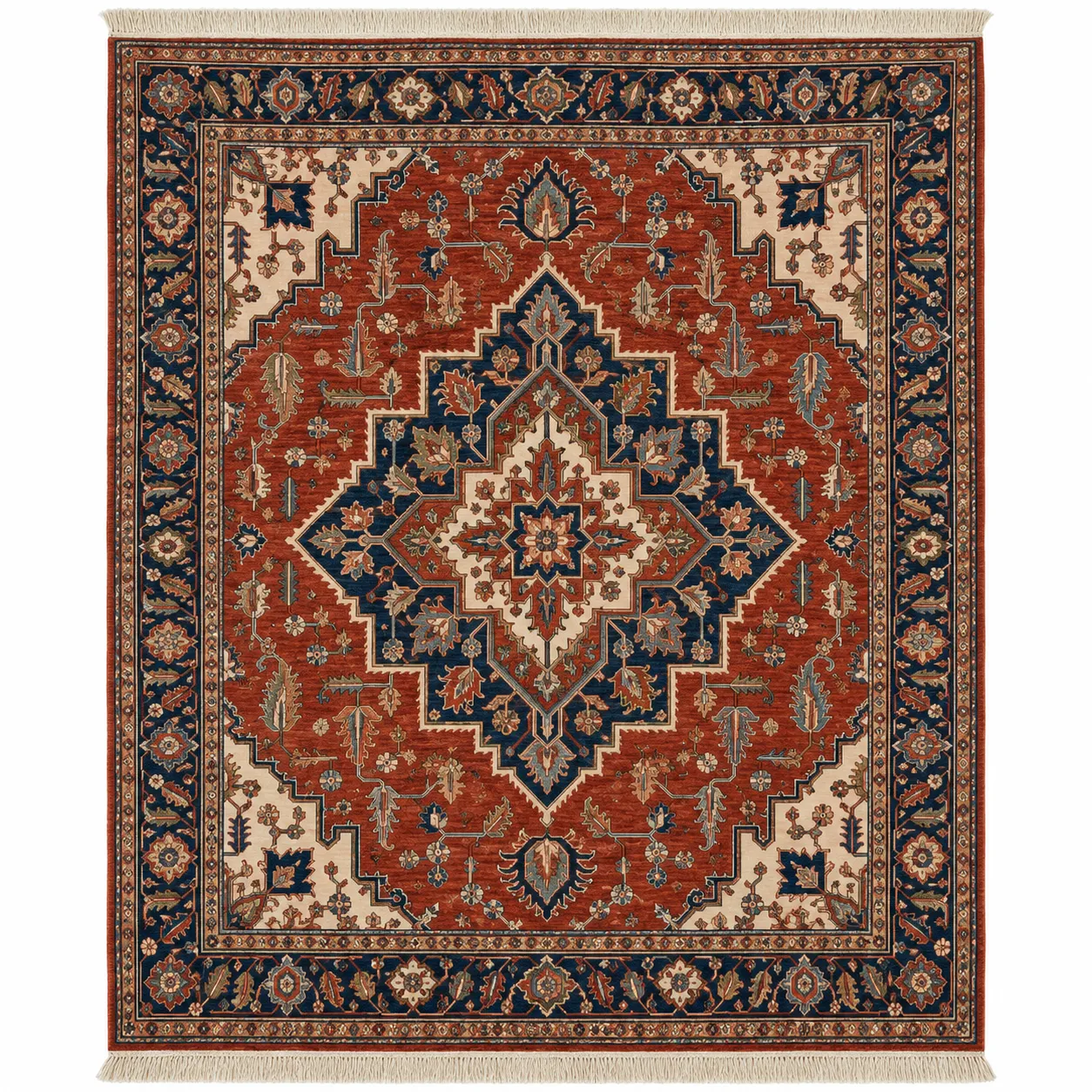 Kazak Geometric Tribal Heritage Rug