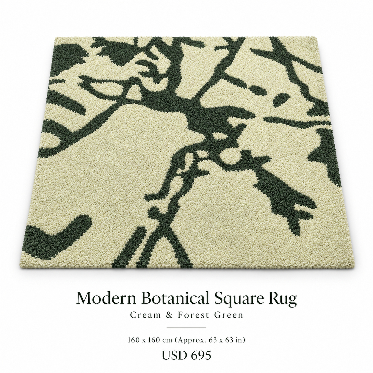 Modern Botanical Designer Rugs